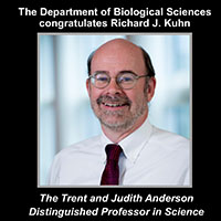 The Department of Biological Sciences Congratulates Richard Kuhn